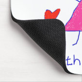 Beste Mama in der Welt Mousepad (Ecke)