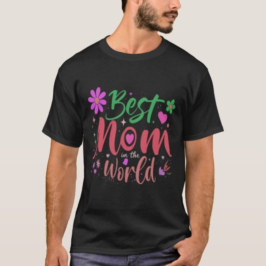 Beste MAMA in der Welt T-Shirt (Vorderseite)
