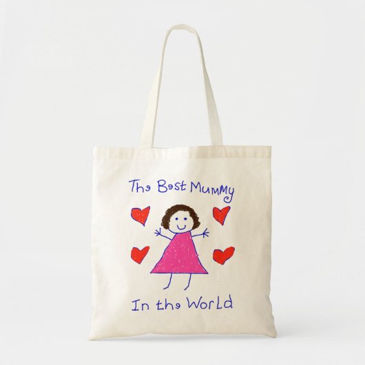 Beste Mama in der Welt Tragetasche (Vorne)