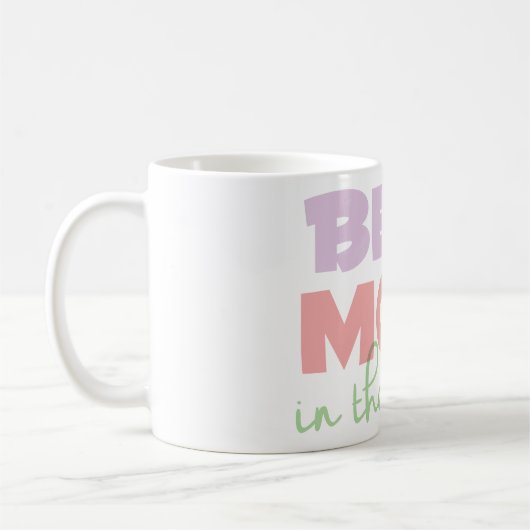 Beste Mama in der WeltTasse Kaffeetasse (Links)