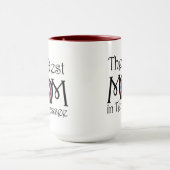 Beste Mama in Tennessee Tasse 15oz (Zentrum)