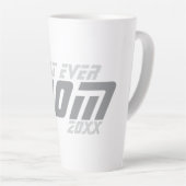 Beste MAMA je 20XX Latte-Tasse Milchtasse (Rechte Ecke)