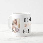 Beste Mama je | 2 Square Fotos Kaffee Tasse (Vorderseite Links)