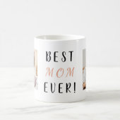 Beste Mama je | 2 Square Fotos Kaffee Tasse (Mittel)