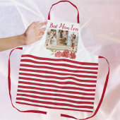 Beste Mama je 3 Foto Collage Modern Mothers Day Schürze