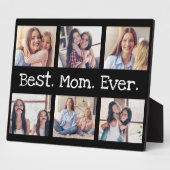 Beste Mama je 6 Foto Collage Personalisiert Spaß Fotoplatte (Seite)