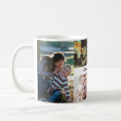 Beste Mama je 6 Fotocollage Muttertag Kaffeetasse (Links)
