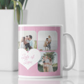 Beste Mama je 7 Foto Collage personalisiert Kaffeetasse