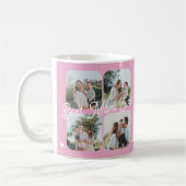 Beste Mama je 7 Foto Collage personalisiert Kaffeetasse (Links)