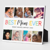 Beste Mama je 8 Foto Collage Plaque Fotoplatte (Seite)