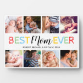 Beste Mama je 8 FotoCollage Fotoplatte (Vorderseite)