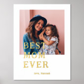 Beste Mama je | Angebot und Foto Foliendrucke (Vorderseite)