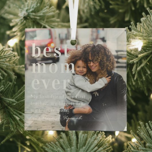 Beste Mama je | Angebot und Foto Ornament Aus Glas (Insitu)