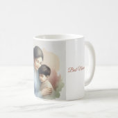 Beste Mama je Aquarellbilder Kaffeetasse (VorderseiteRechts)