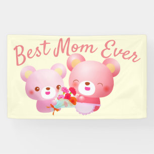 Beste Mama je Bären Banner