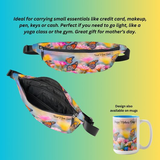 Beste Mama je Bauchtasche