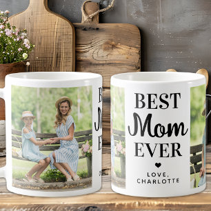 Beste MAMA je benutzerdefiniert 2 Foto Niedlich Mu Kaffeetasse