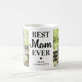 Beste MAMA je benutzerdefiniert 2 Foto Niedlich Mu Kaffeetasse (Mittel)