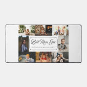 Beste Mama je benutzerdefiniert 8 FotoCollage Schreibtischunterlage (Vorderseite)