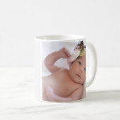 Beste Mama je benutzerdefinierte Foto-Tasse Kaffeetasse (VorderseiteRechts)