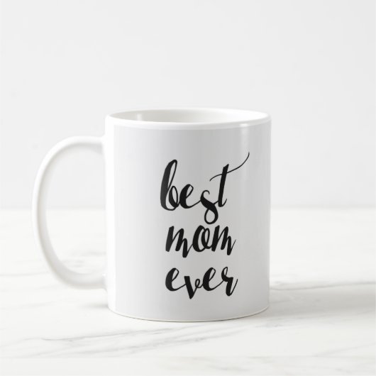Beste Mama je benutzerdefinierte Foto-Tasse Kaffeetasse (Links)