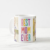 Beste Mama je benutzerdefinierte Foto-Tasse Kaffeetasse (Vorderseite Links)