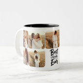 Beste Mama je benutzerdefinierte Foto-Tasse Zweifarbige Tasse (Vorderseite Links)