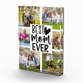 Beste Mama je benutzerdefinierter Multi-Foto-Foto- Fotoblock (Rechts)