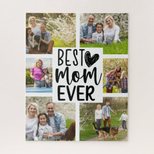 Beste Mama je benutzerdefinierter Multi-Foto-Keepa Puzzle