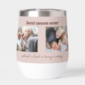 Beste Mama je benutzerdefiniertes Foto (Rückseite)