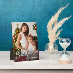 Beste Mama je benutzerdefiniertes Foto Fotoplatte