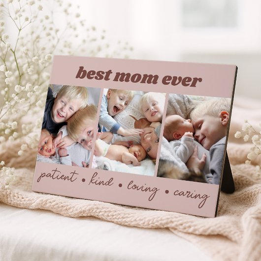 Beste Mama je benutzerdefiniertes Foto Fotoplatte