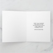 Beste Mama je benutzerdefiniertes Foto Lila Mutter Karte (Innenseite)