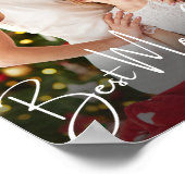 Beste Mama je benutzerdefiniertes Foto Poster (Ecke)