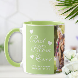 Beste Mama je benutzerdefiniertes Foto Tasse