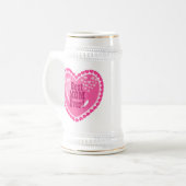 Beste Mama JE! Bierglas (Vorderseite Links)