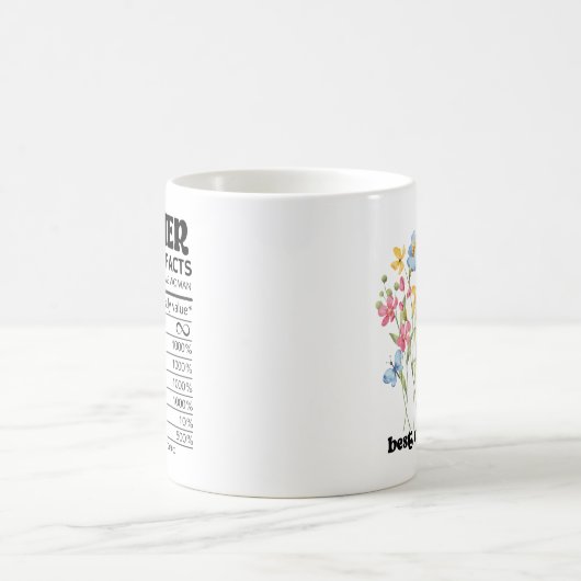 Beste Mama je Bläschen mit Muttermilch Kaffeetasse (Mittel)