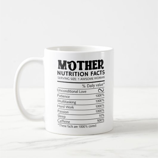Beste Mama je Bläschen mit Muttermilch Kaffeetasse (Links)