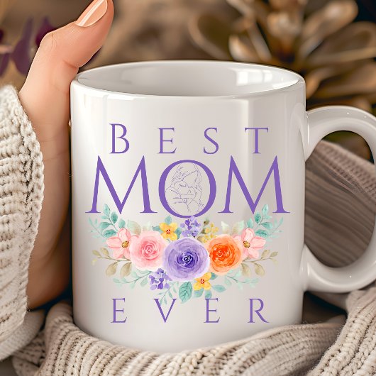 Beste Mama je Blume, Muttertagsangebot Kaffeetasse