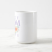 Beste Mama je Blume, Muttertagsangebot Kaffeetasse (Mittel)