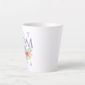 Beste Mama je Blume, Muttertagsangebot Milchtasse (Vorderseite)