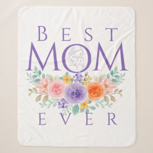 Beste Mama je Blume, Muttertagsangebot Sherpadecke