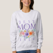 Beste Mama je Blume, Muttertagsangebot Sweatshirt (Vorderseite)