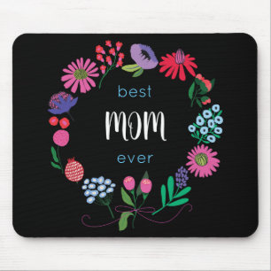 Beste Mama je Blume Wraath Mouse Pad Mousepad
