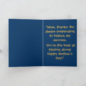 BESTE MAMA JE Blumenmutter-Tageskarte Karte (Innenseite)