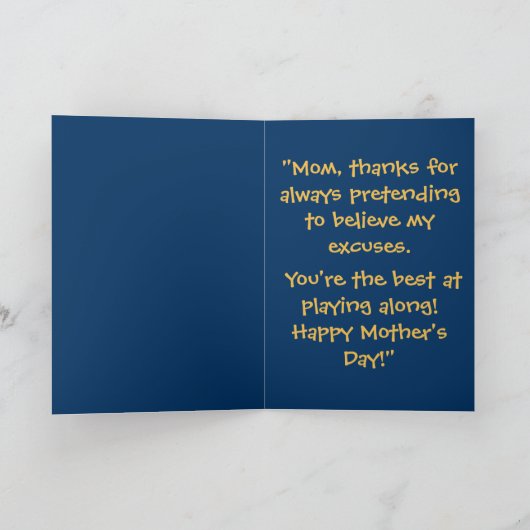 BESTE MAMA JE Blumenmutter-Tageskarte Karte (Innenseite)