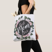 Beste Mama je Blumenstrauß Foto Tasche (Von Nahem)