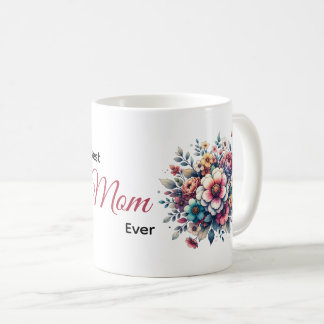 Beste Mama je Blütenfarbe Kaffeetasse