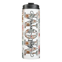 Beste Mama je Boho Floral Thermosbecher