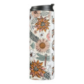 Beste Mama je Boho Floral Thermosbecher (Nach links gedreht)